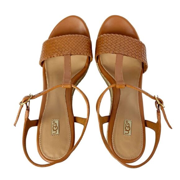 UGG Fitchie Espadrille Wedges 9 - Picture 3 of 10